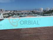 Apartamento T2 com garagem e piscina na cobertura para...
