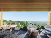 Apartamento T2 com terraço em Canidelo