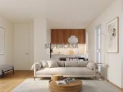 Apartamento T2 com varanda e garagem no centro do Porto