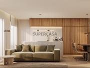 Apartamento T2 duplex novo com varanda e terraço em...