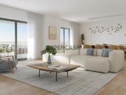 Apartamento T2 em condomínio com piscina, em Miraflores