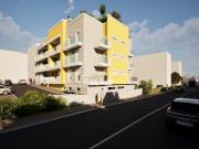 Apartamento T2 em construção com garagem fechada com...