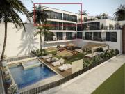Apartamento T2 em construo com varanda e piscina comum...