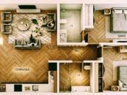 Apartamento T2 em Sandim, Olival, Lever e Crestuma