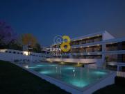 Apartamento T2 inserido em condomínio com piscina e jardim
