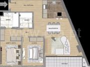 Apartamento T2, Mafamude e Vilar Do Paraíso, Vila Nova...