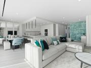 Apartamento T2 Novo com grande terraço Vista Mar em...