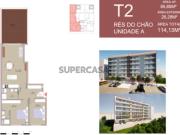 Apartamento T2 Novo com terraço em Faro