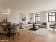 Apartamento T2 voltado a sul em prdio reabilitado no Chiado