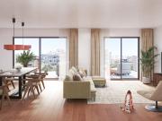 Apartamento T3 com área exterior na Alameda das Antas