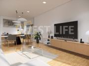 Apartamento T3 com varanda e vista para o jardim e...