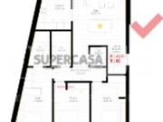 Apartamento T3 com varandas e dois lugares de garagem