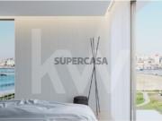 Apartamento T3 em construção com vista de Rio e Mar em...