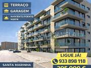 Apartamento T3 Novo com Terraço e 3 Frentes em Santa...