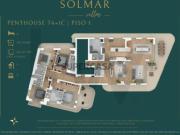 Apartamento T4+1 Penthouse Condomínio de Luxo Solmar Villas