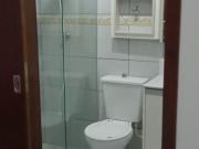 Apartamento térreo com churrasqueira 3min praia