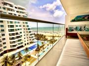 Apartamento turístico con amplio balcón con vista al mar...