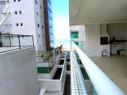 Apartamento Varanda gourmet com Churrasqueira á carvão