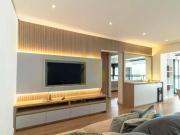 Apartamento à venda em Moema, com 80m², 1 quarto e 1 vaga