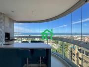 Apartamento vista ao mar com 3 dormitórios 3 suítes, 2...