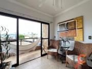 Apartamento vista mar com 4 dormitórios à venda, 136 m²...