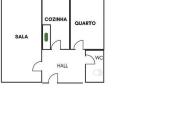 Apartamentos 1 quarto, Vila Nova de Gaia Porto 4400 572...