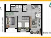 Apartamentos 2 Dormitórios c/ Varanda Campo Limpo