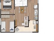 Apartamentos 2 Quartos com terraço a 5 min do Shopping Maia
