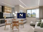 Apartamentos 64,m², 1 quarto, suíte e 2 vagas no Bairro...