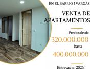 APARTAMENTOS BARRIO J VARGAS VENTA SOBRE PLANOS