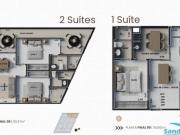 Apartamentos com 1 suíte e 2 suítes/ Praia Grande Ubatuba