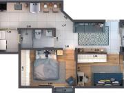 Apartamentos com 2 Dormitórios a 850m do Metrô Tucuruvi...