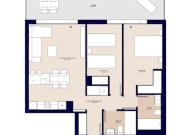 Apartamentos de 2 habitaciones a escasos metros de la...