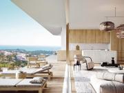 Penthouse de luxo com 3 quartos num resort de praia de...