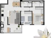 APARTAMENTOS EM CONSTRUÇÃO À VENDA – RESIDENCIAL ZENIT...