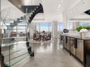 Contemporary apartment with pool