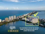 Apartment for Sale in Cancun in the Hotel Zone Facing...
