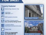 Apartment House For Sale in Kamuning, Quezon City