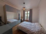 Apartment in front of the Buttes Chaumont, Paris...