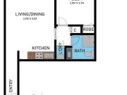 Apartment living in the heart of city