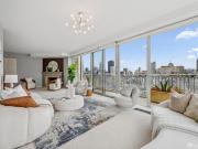 Contemporary apartment with terrace and pool