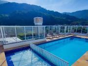 Apê Família home office na praia