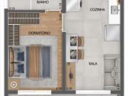 Apê Pronto na Vila Prudente Minha casa minha vida