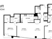 Apex. The One. Two Bedroom Penthouse C10