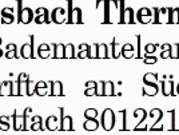 App. in Bad Griesbach Therme