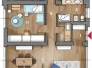 Appartamento 110 mq con box auto e terrazzo 850eu