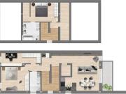 Appartamento bilocale 138mq