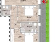 Appartamento con giardino, Reggio Emilia zona carrozzone