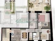 Appartamento con terrazzi a Cascina