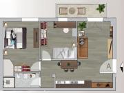 APPARTAMENTO di 3 vani e di 58 mq FIRENZE rif. 1/2005 A